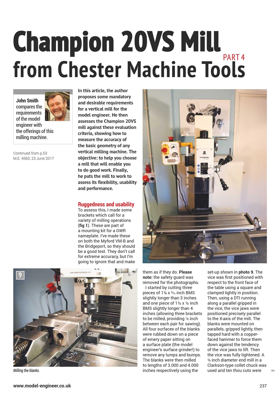 Model Engineer Preview Pages