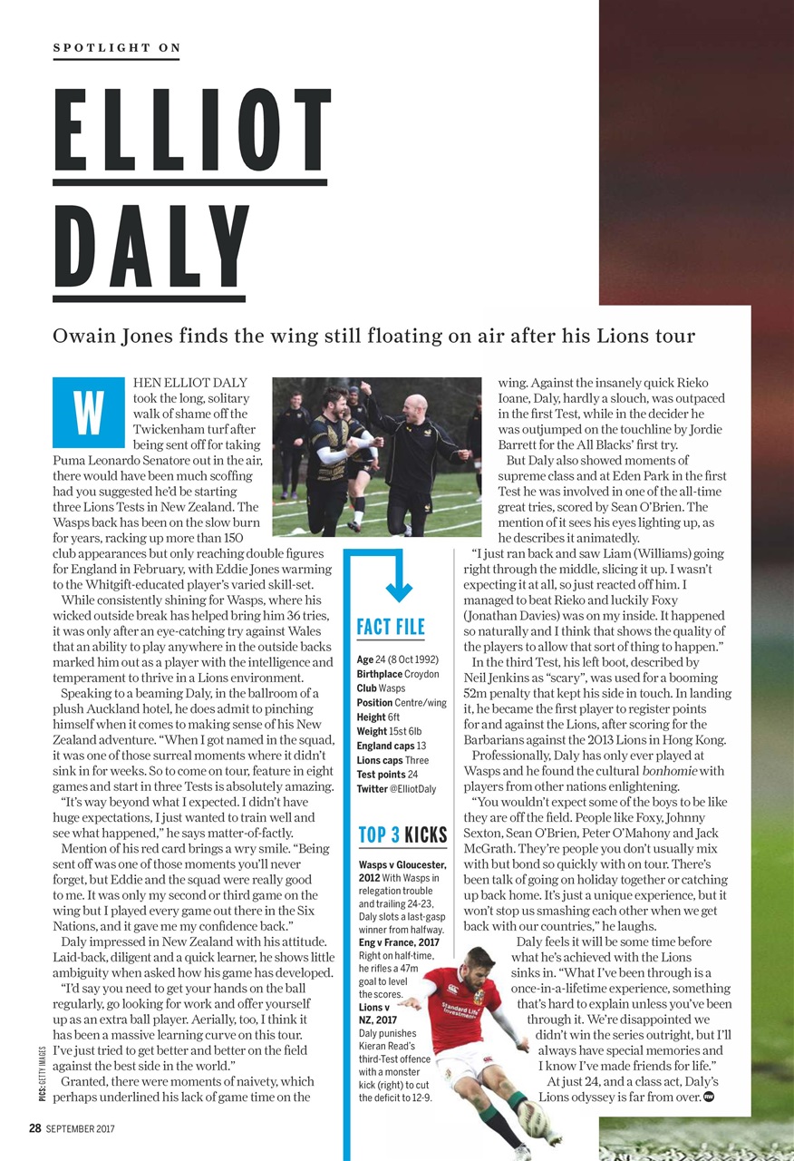 Rugby World Preview Pages