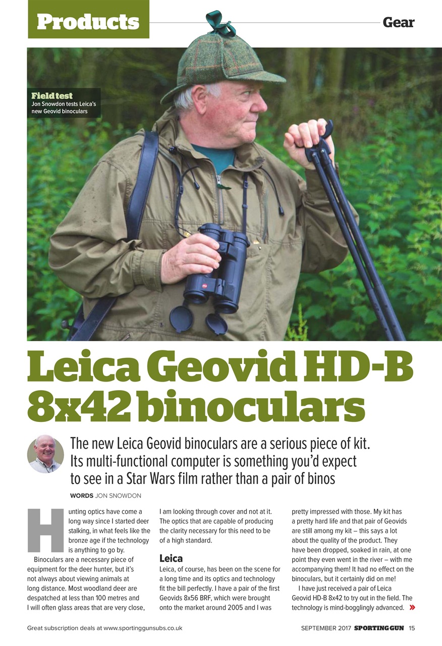 Sporting Gun Preview Pages