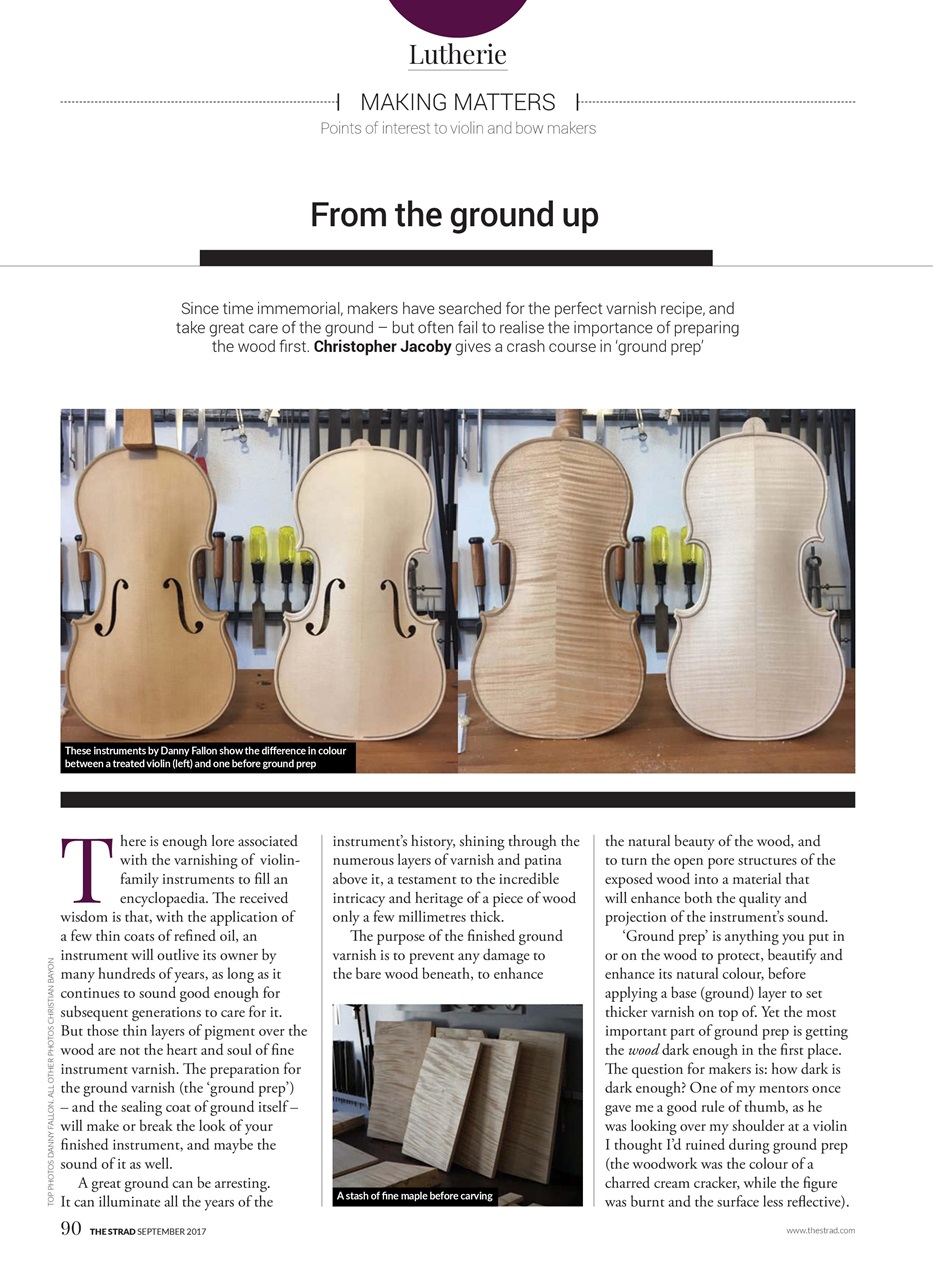 The Strad Preview Pages
