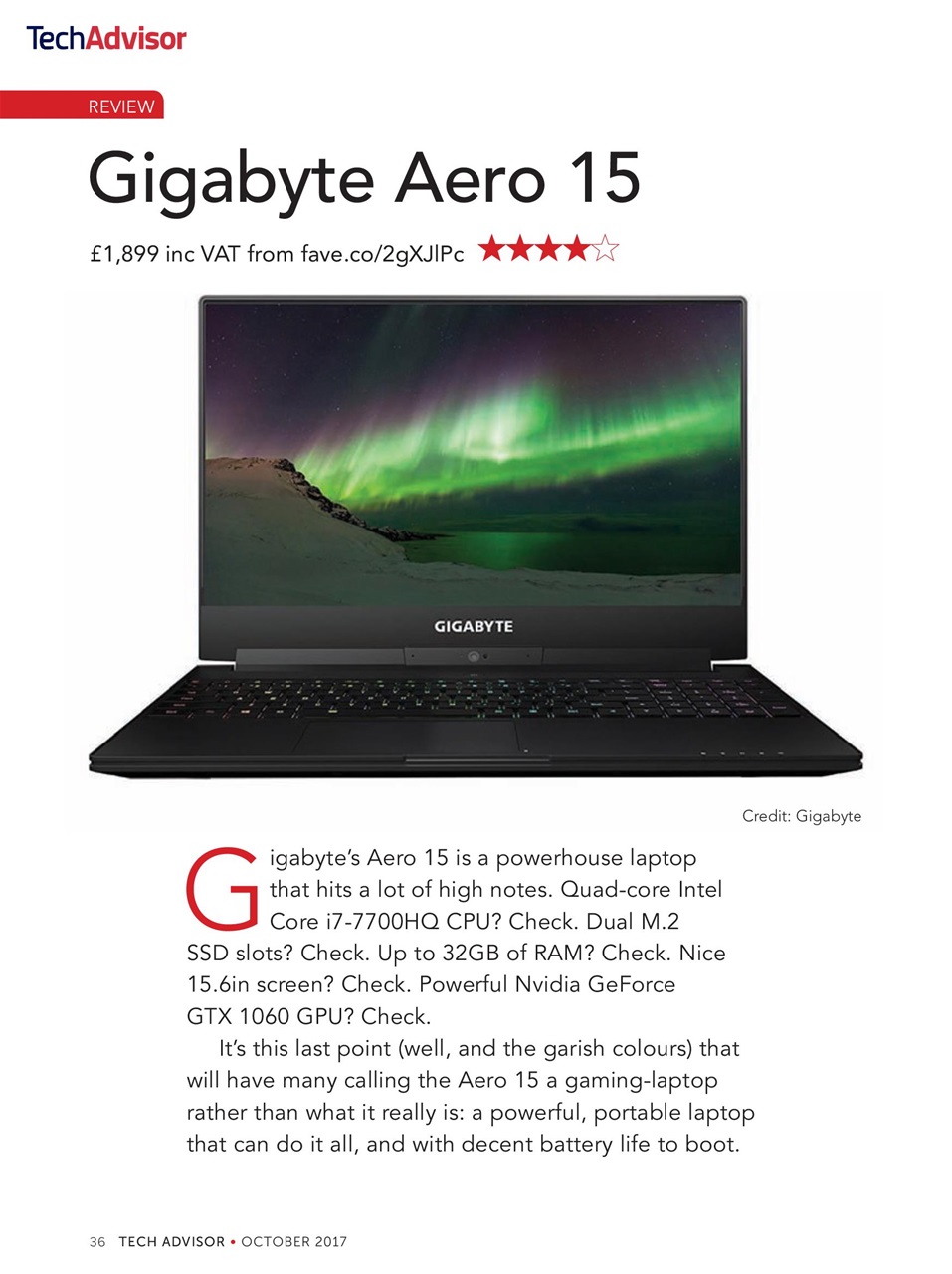 Tech Advisor Preview Pages