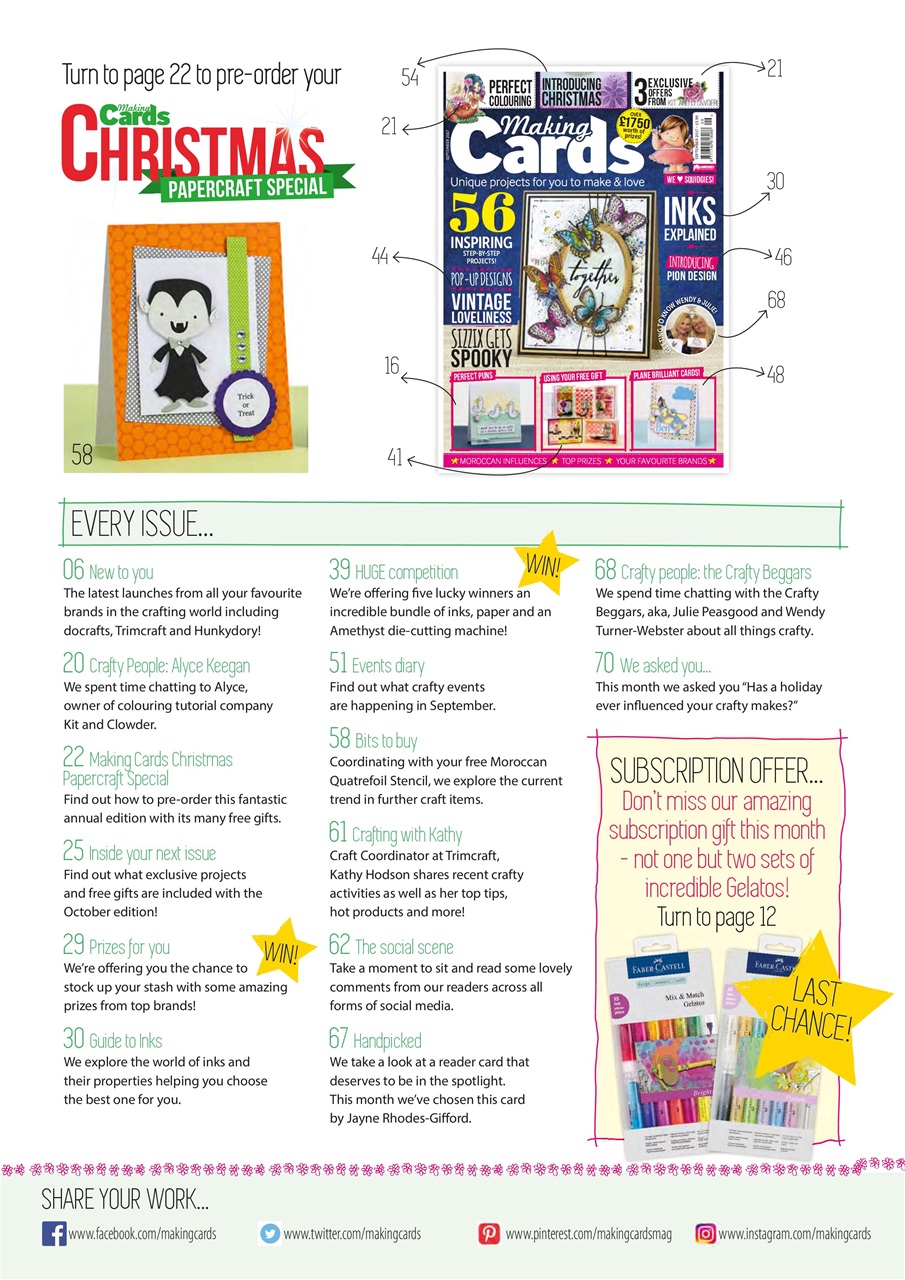 Making Cards & Papercraft Preview Pages