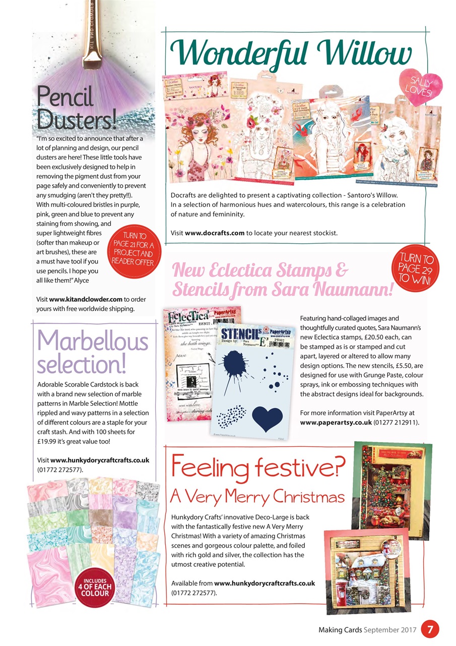 Making Cards & Papercraft Preview Pages