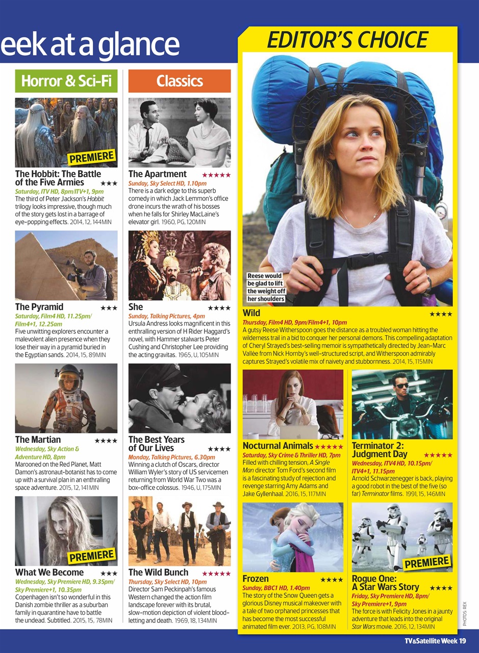 TV & Satellite Week Preview Pages