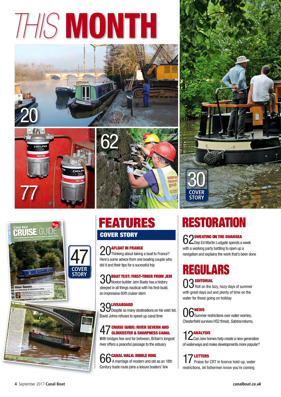 Canal Boat Preview Pages