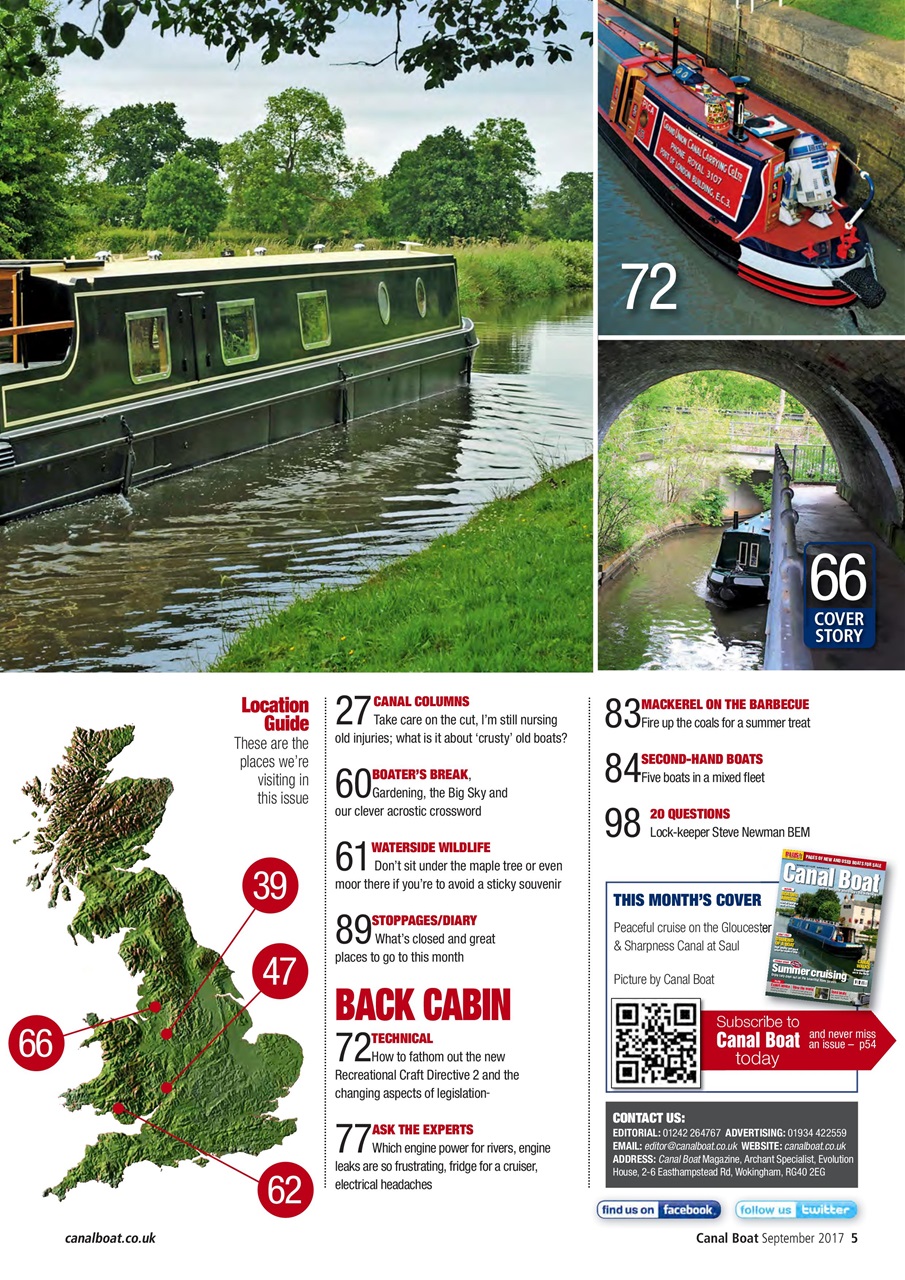 Canal Boat Preview Pages