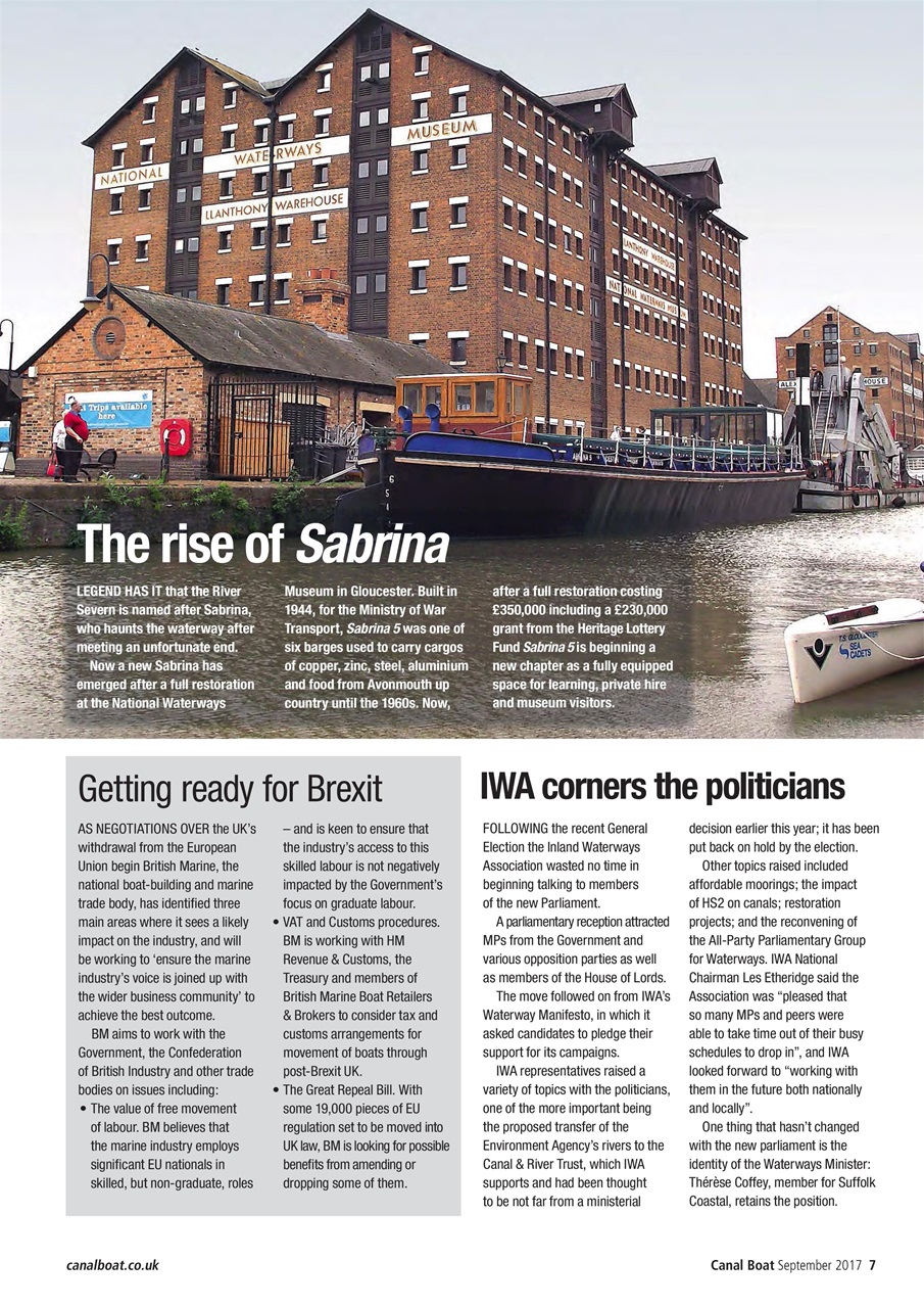 Canal Boat Preview Pages