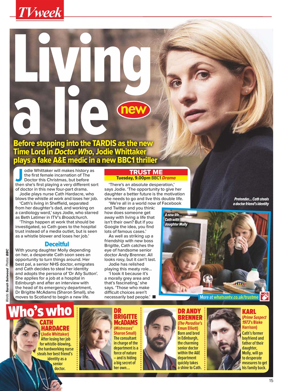 What's on TV Preview Pages