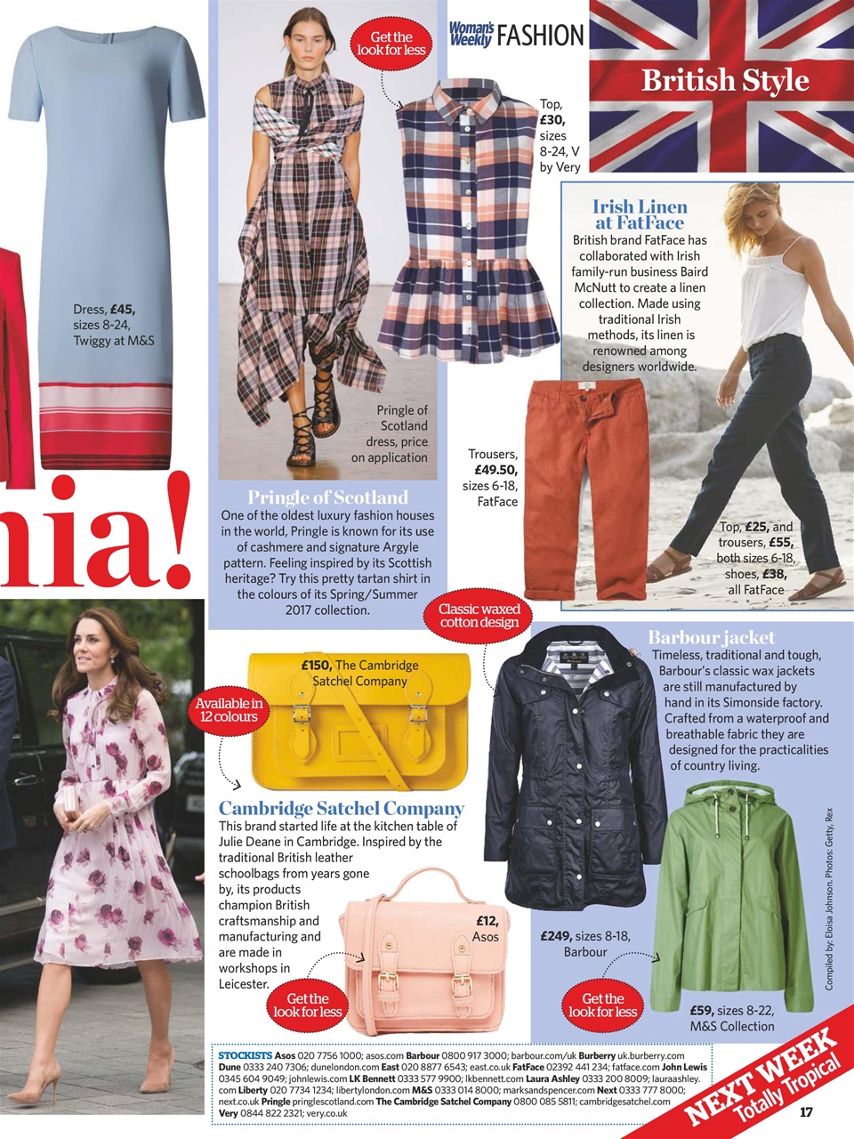 Woman's Weekly Preview Pages