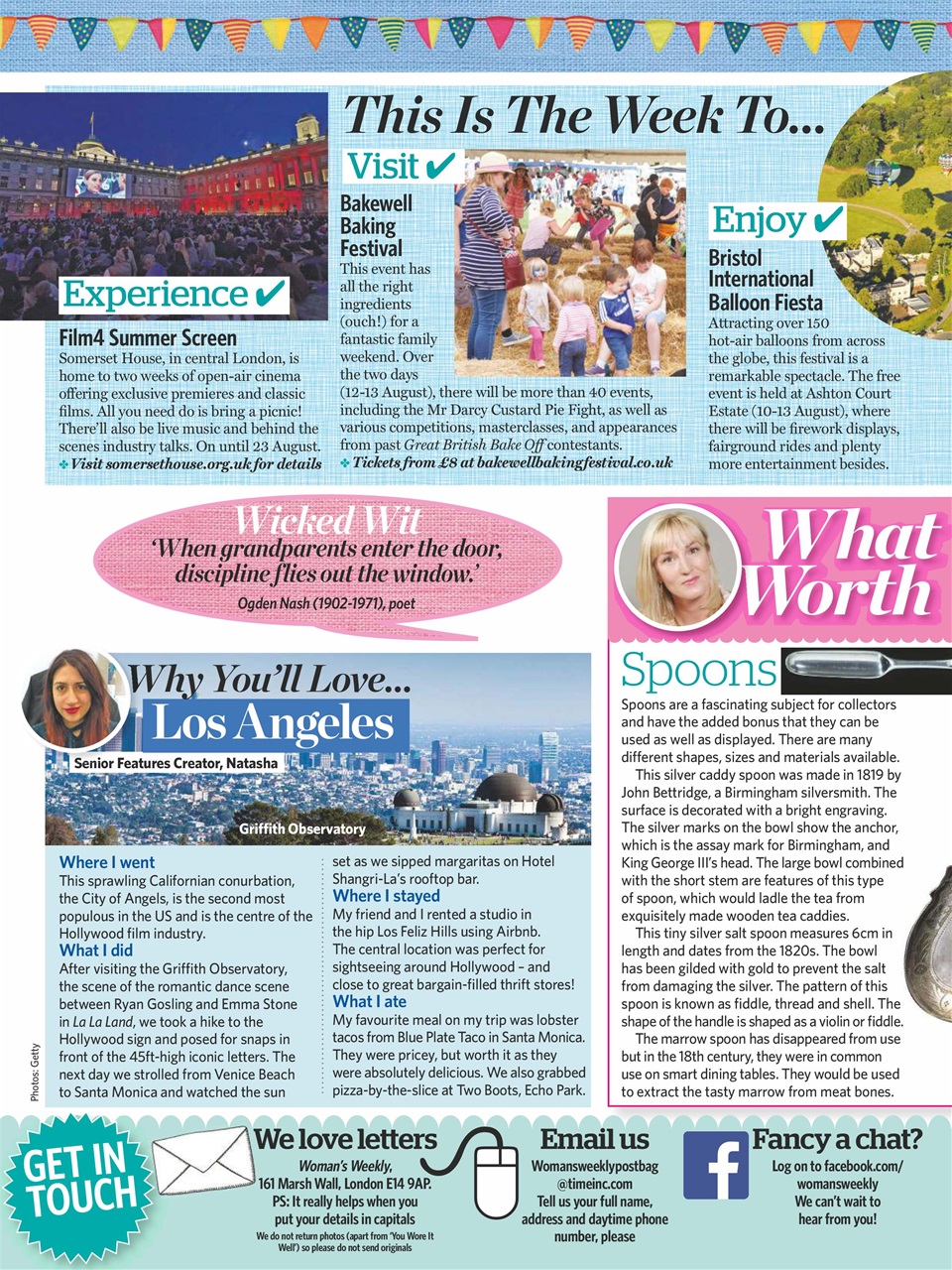 Woman's Weekly Preview Pages