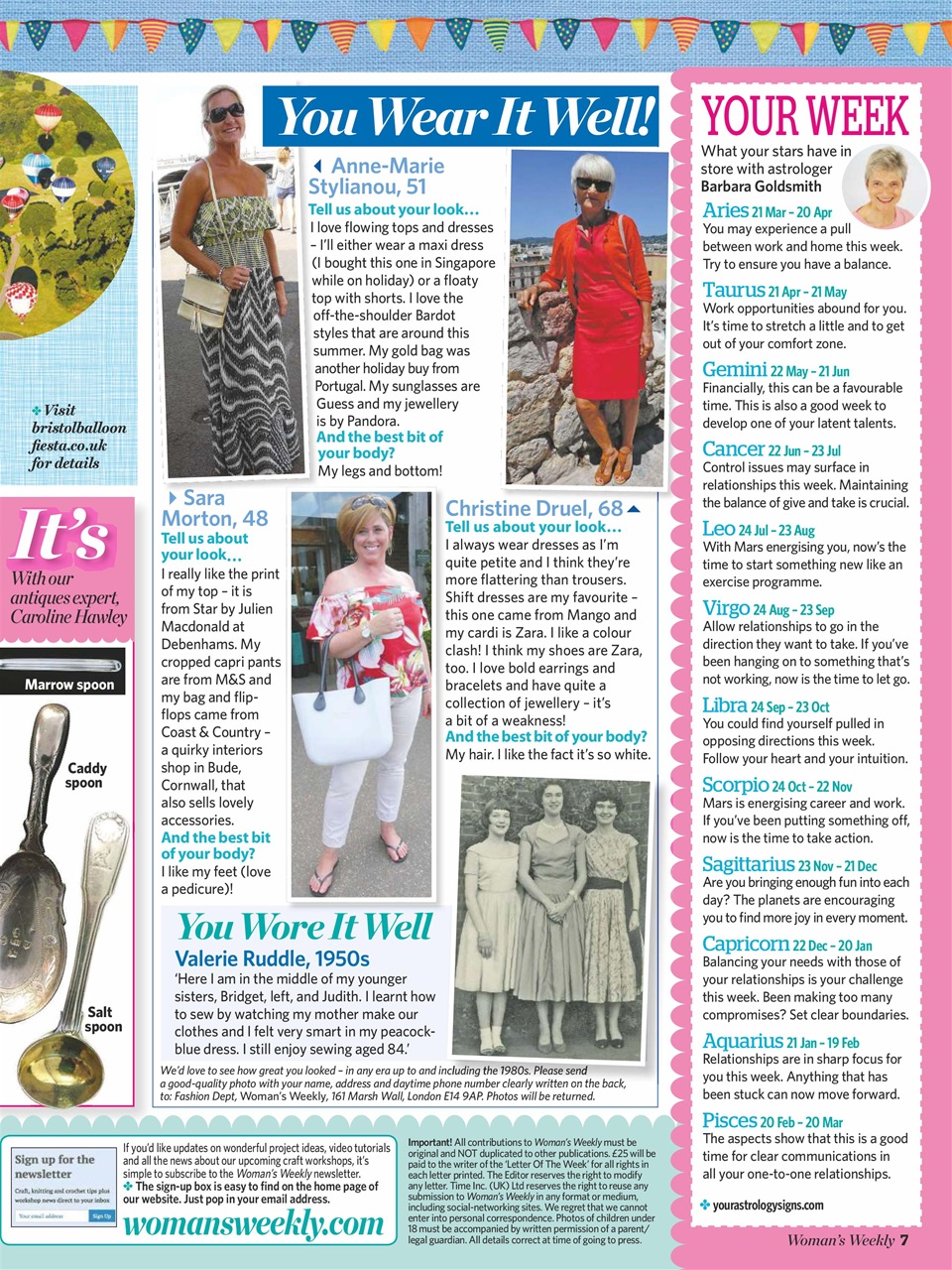 Woman's Weekly Preview Pages