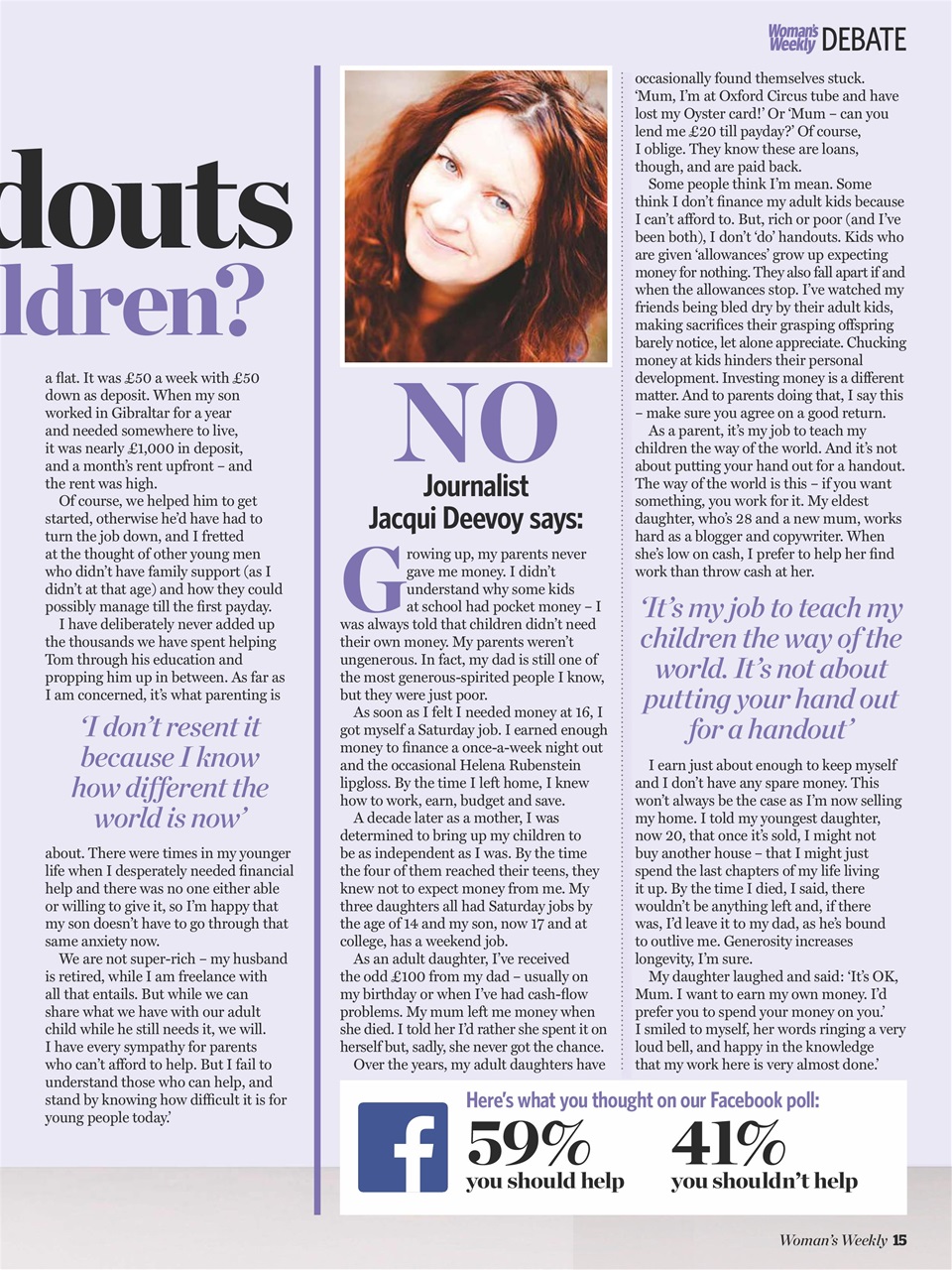 Woman's Weekly Preview Pages