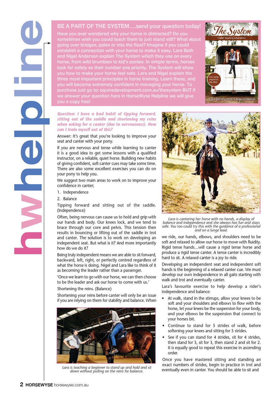 HorseWyse Magazine Preview Pages