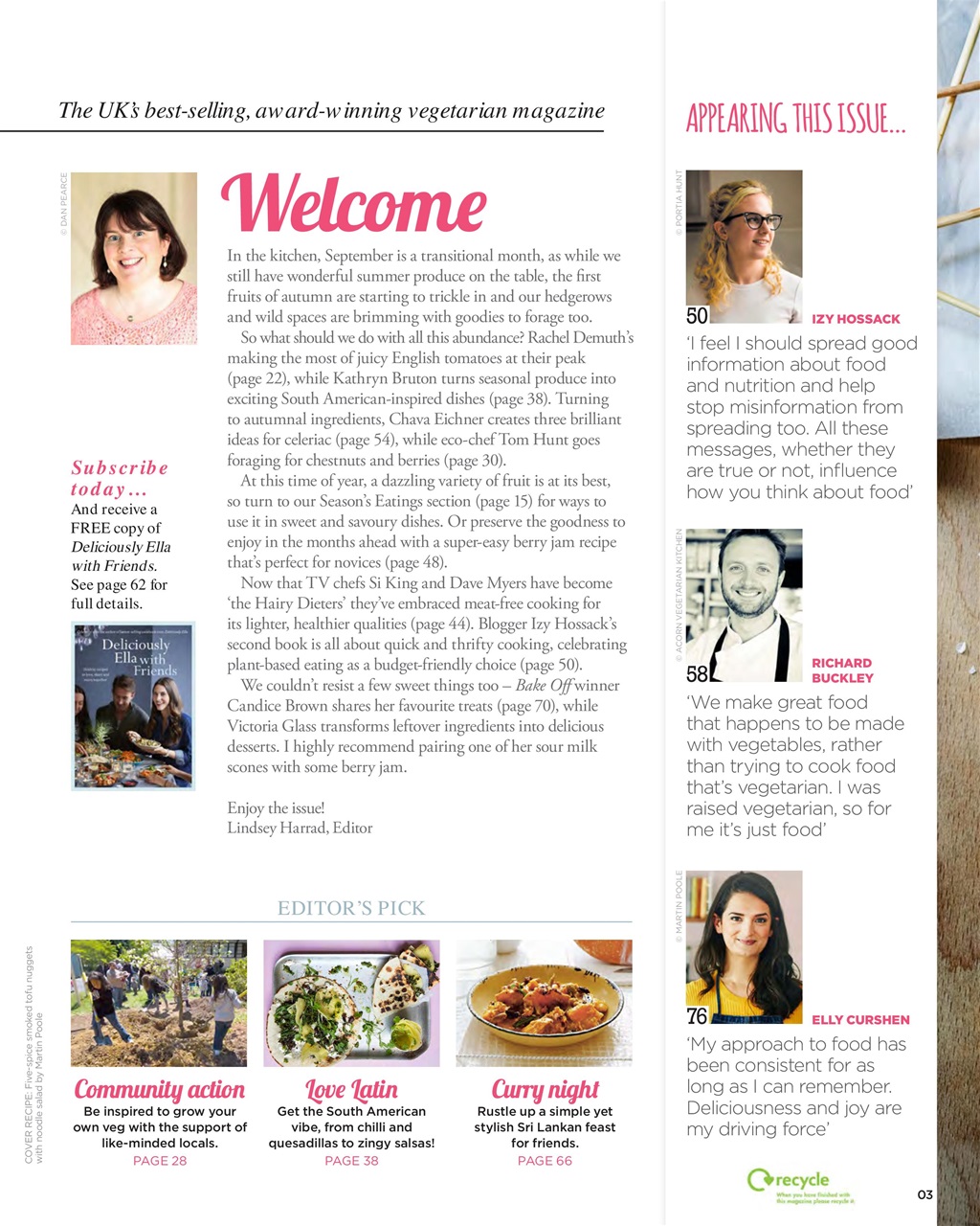 Vegetarian Living Preview Pages