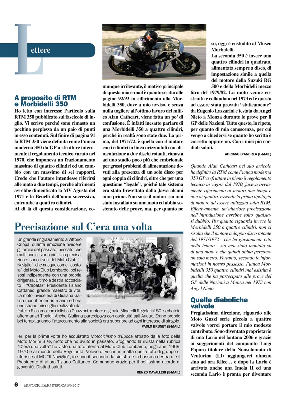 Motociclismo d'Epoca Preview Pages