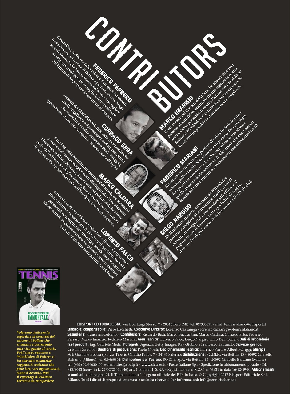 Il Tennis Italiano Preview Pages