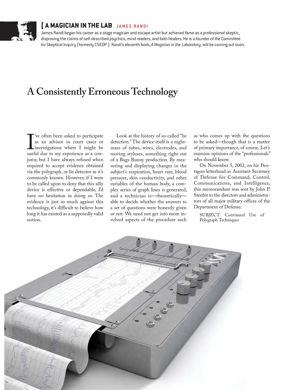 Skeptical Inquirer Preview Pages