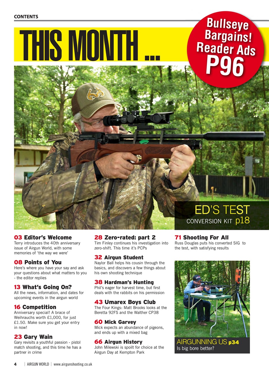 Airgun World Preview Pages