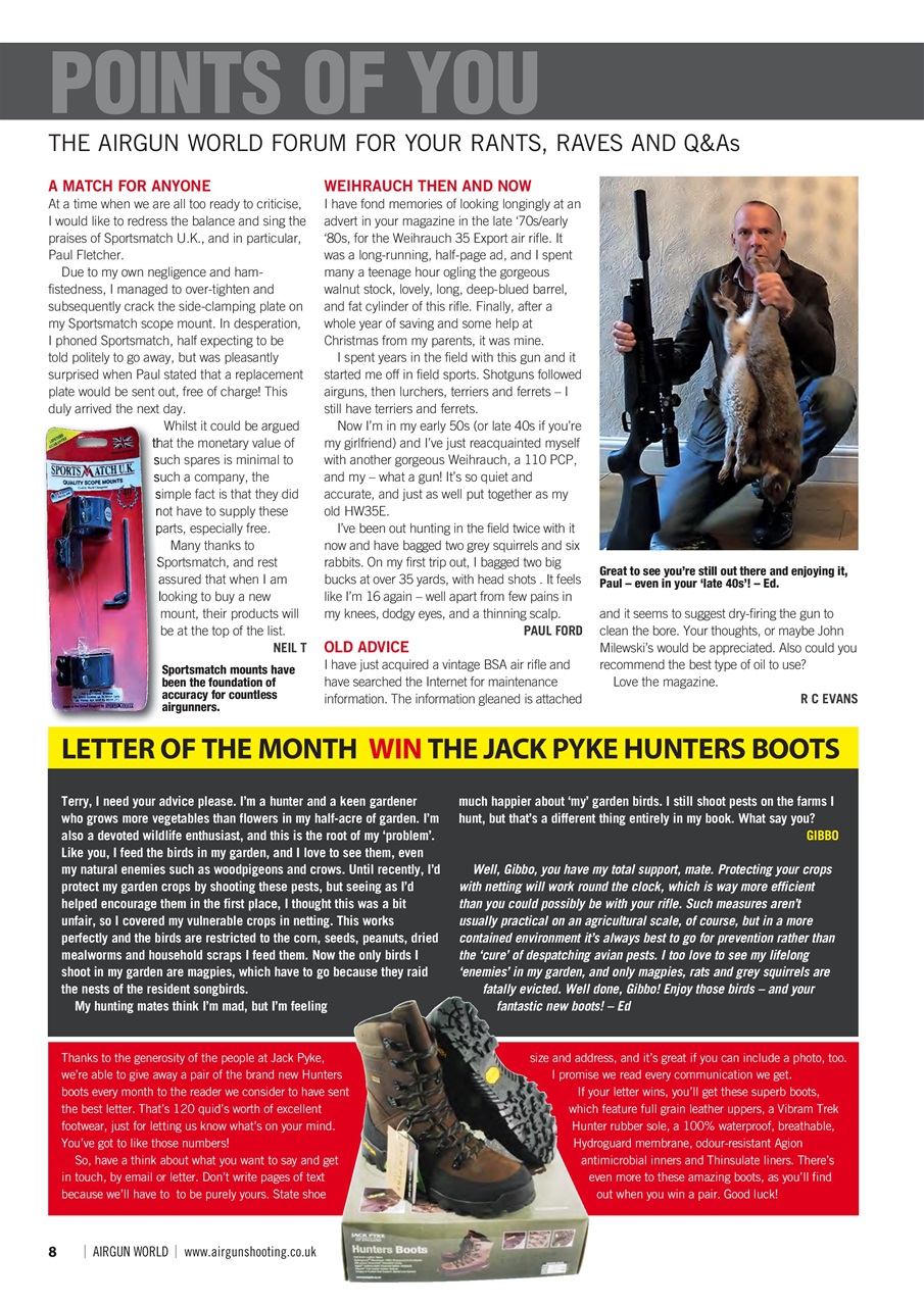 Airgun World Preview Pages