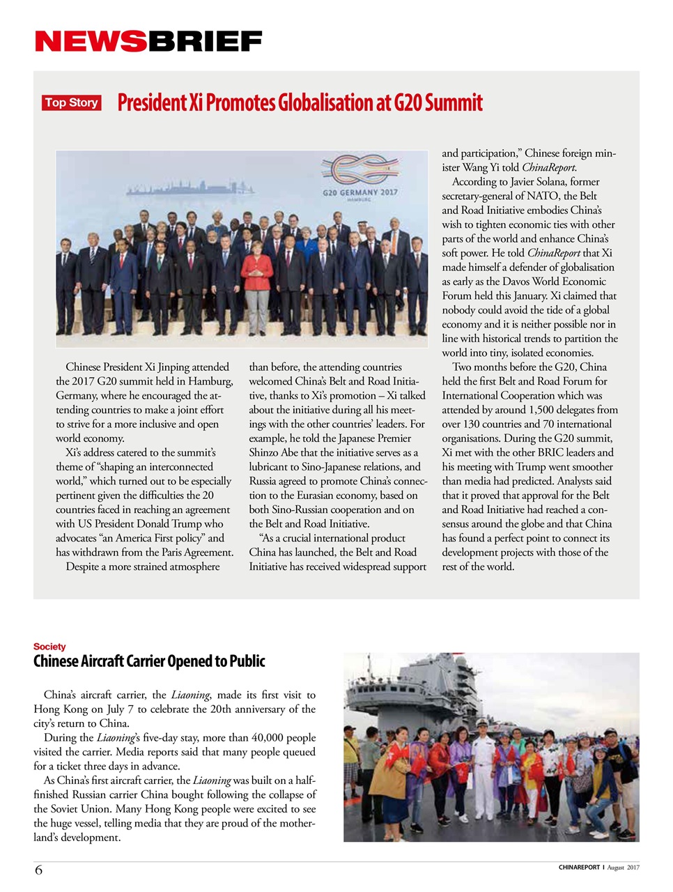 China Report Preview Pages