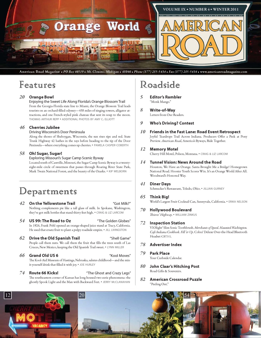 American Road Preview Pages