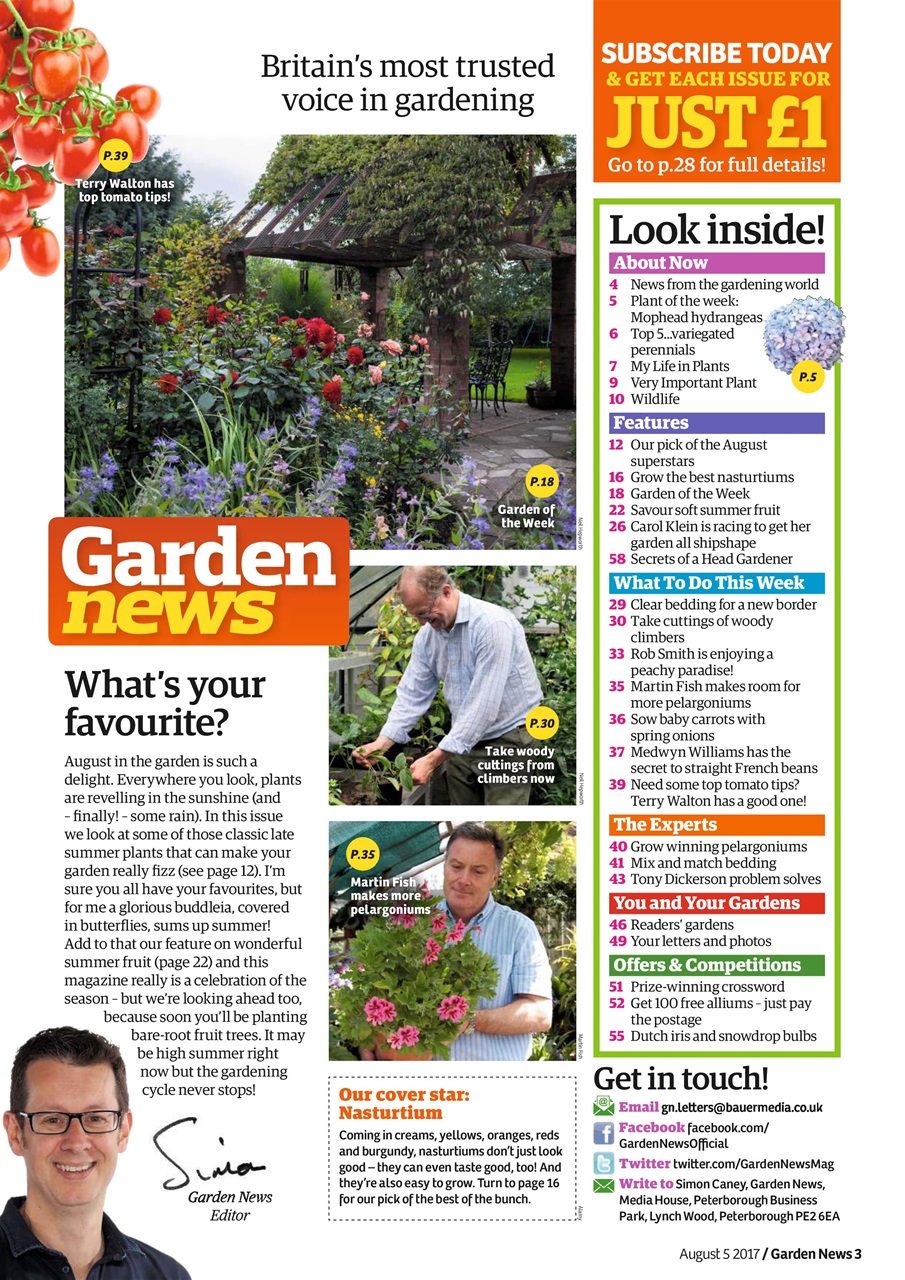 Garden News Preview Pages