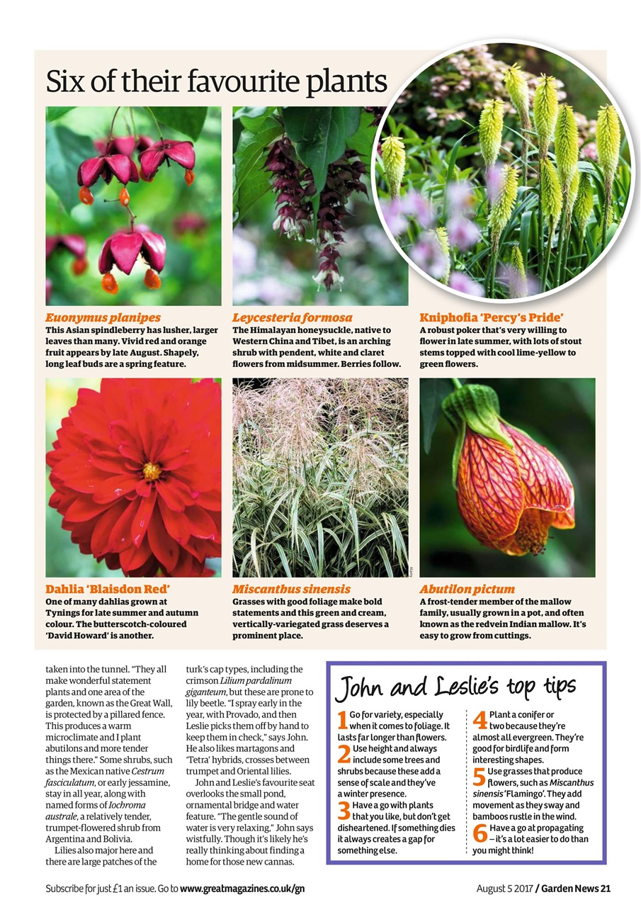 Garden News Preview Pages