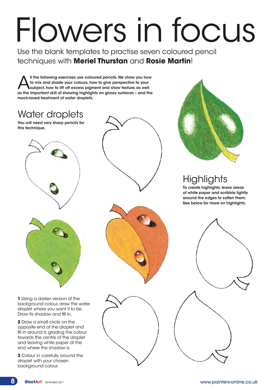 Start Art Preview Pages