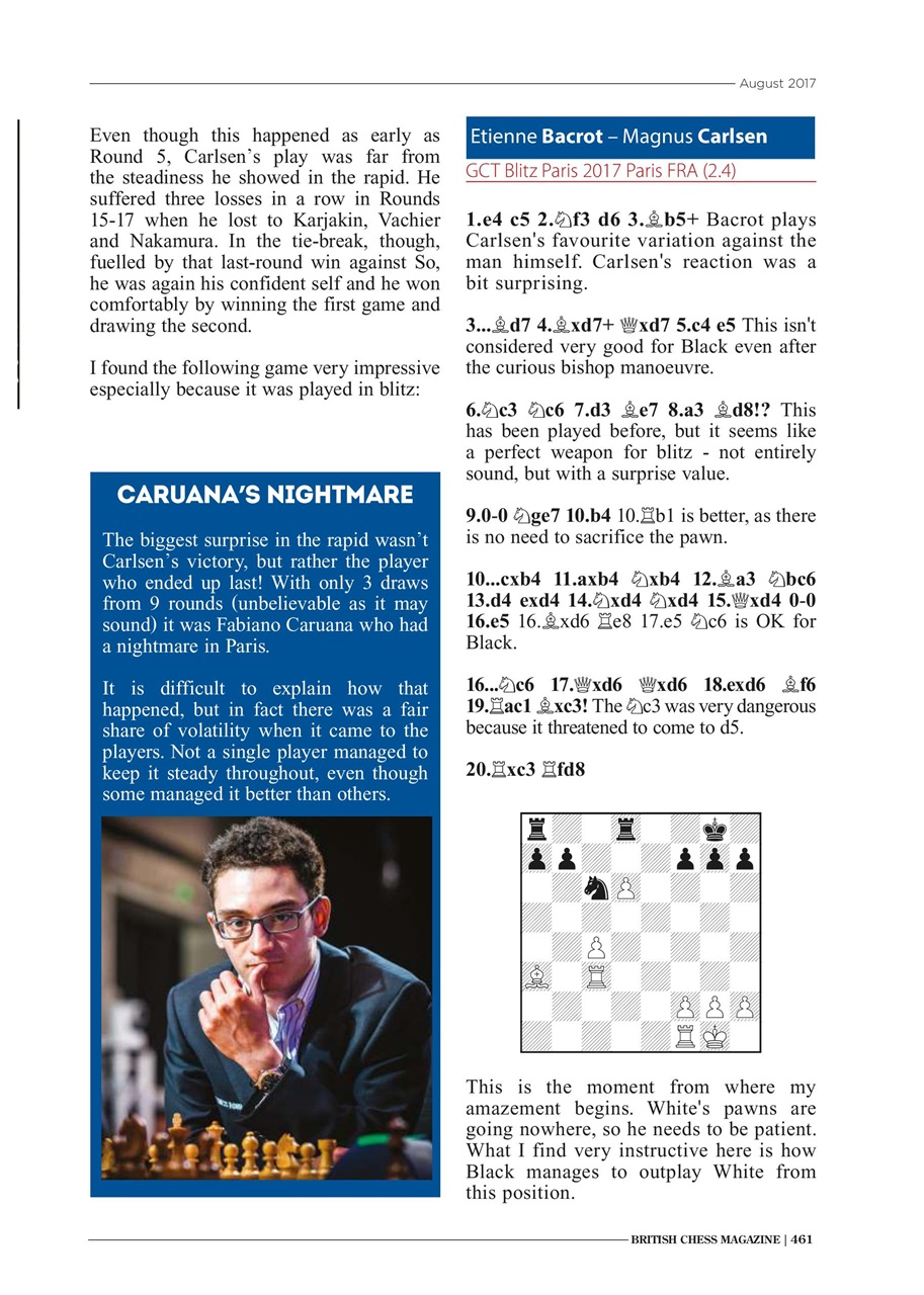 British Chess Magazine Preview Pages