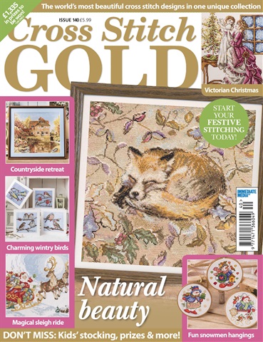 Cross Stitch Gold issue August 2017