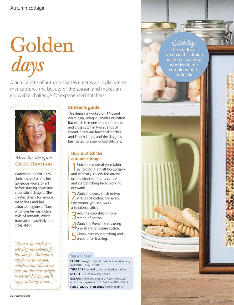 Cross Stitch Gold Preview Pages