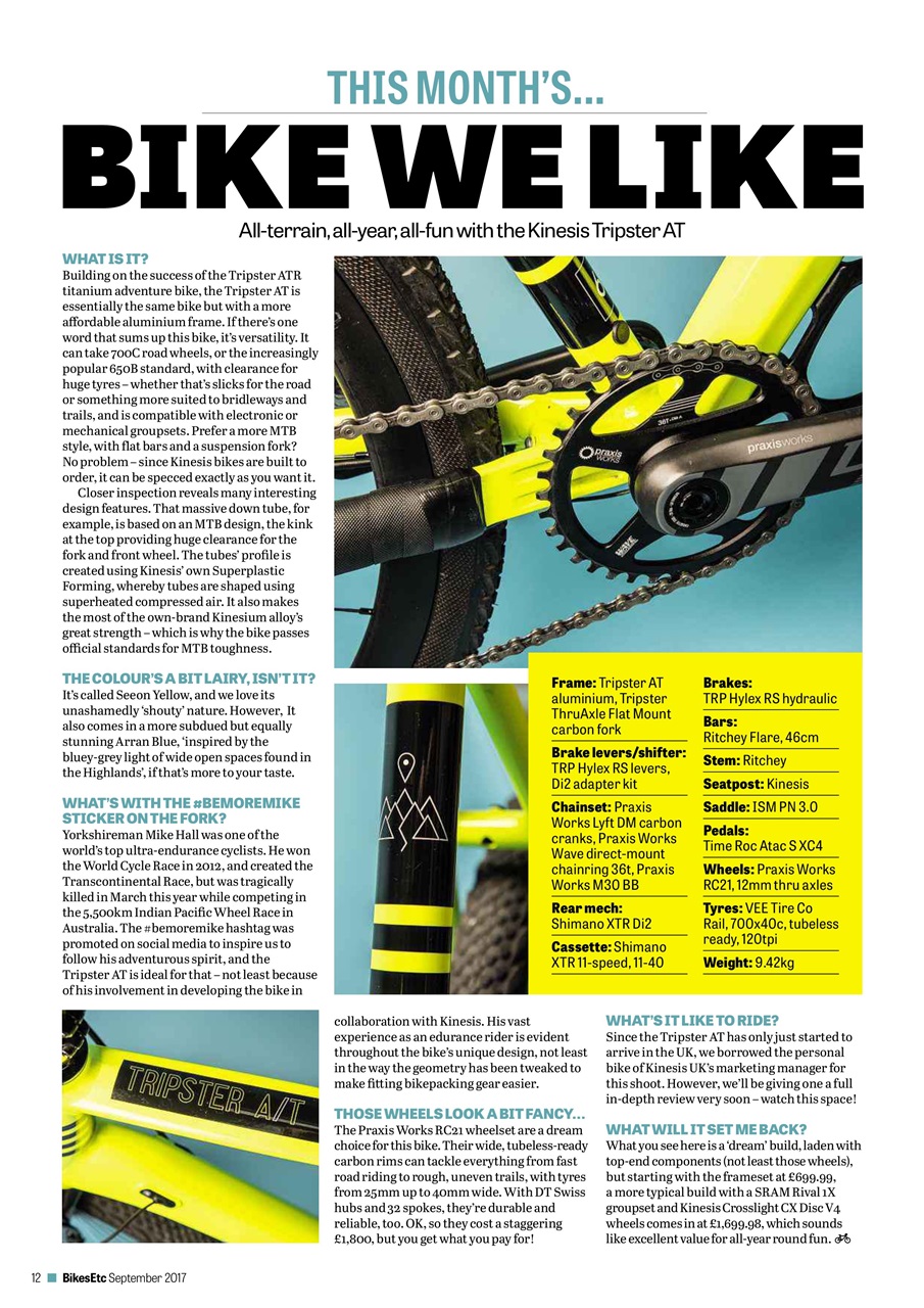 Bikes Etc Preview Pages