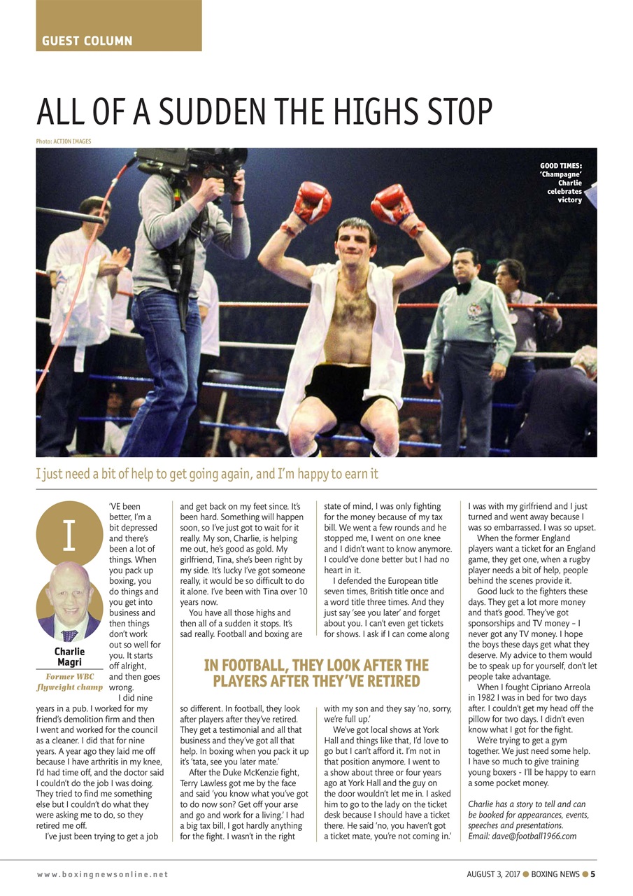 Boxing News Preview Pages