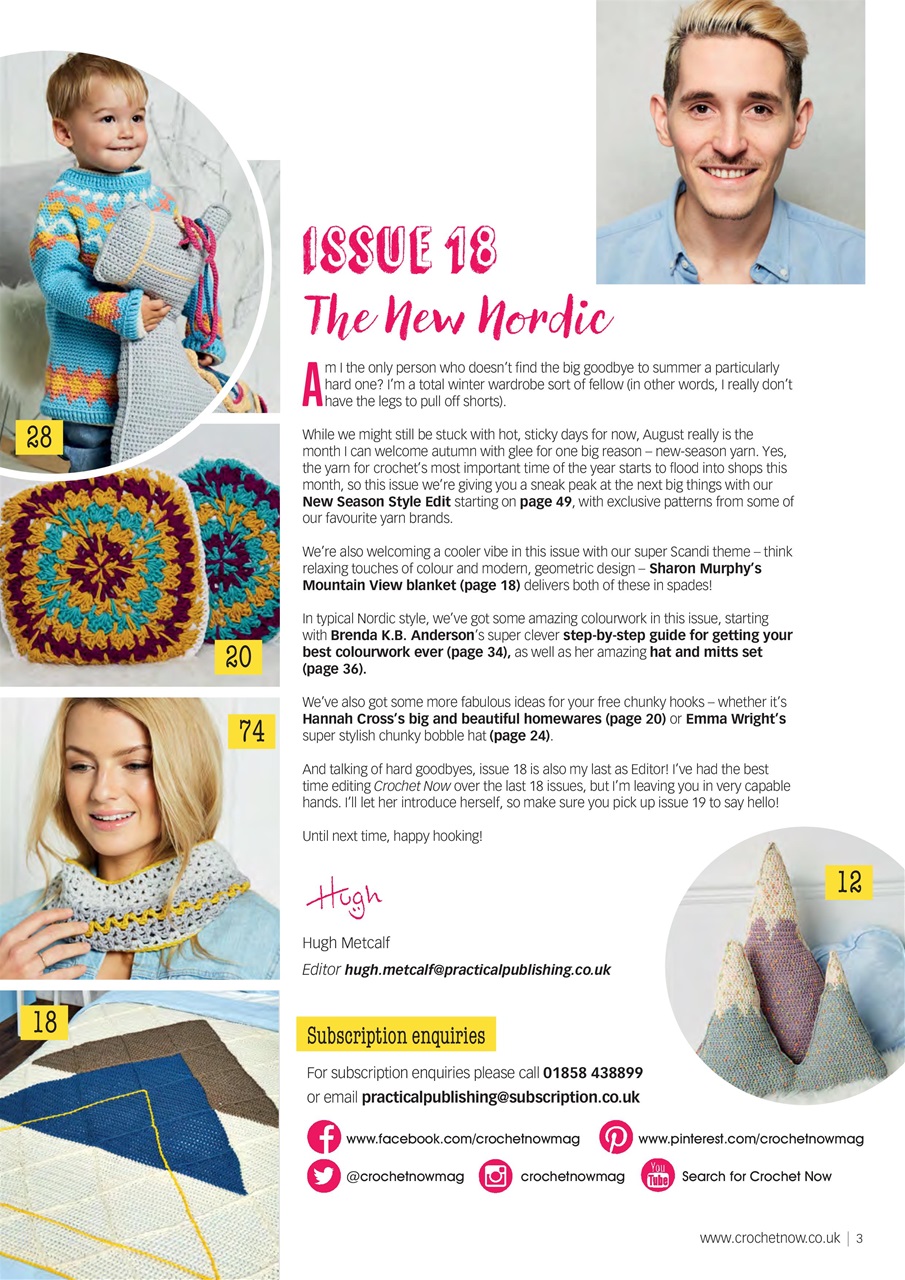 Crochet Now Magazine Preview Pages