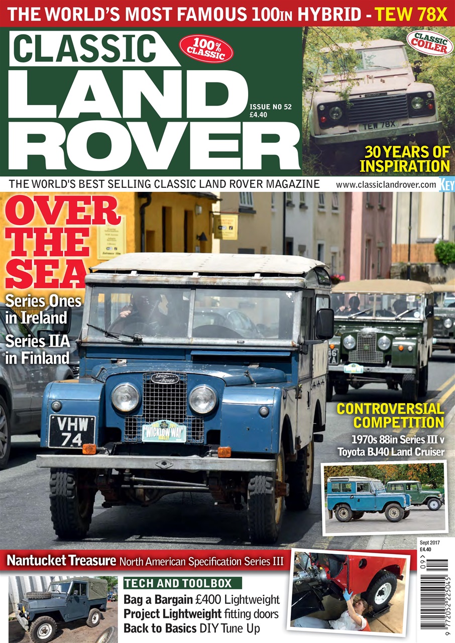 Classic Land Rover Magazine Preview Pages