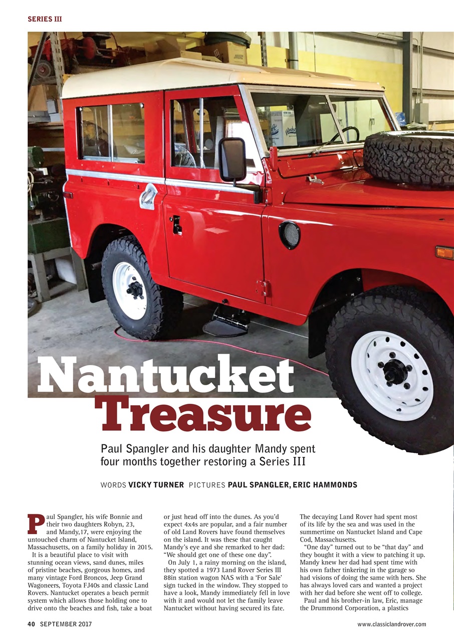 Classic Land Rover Magazine Preview Pages