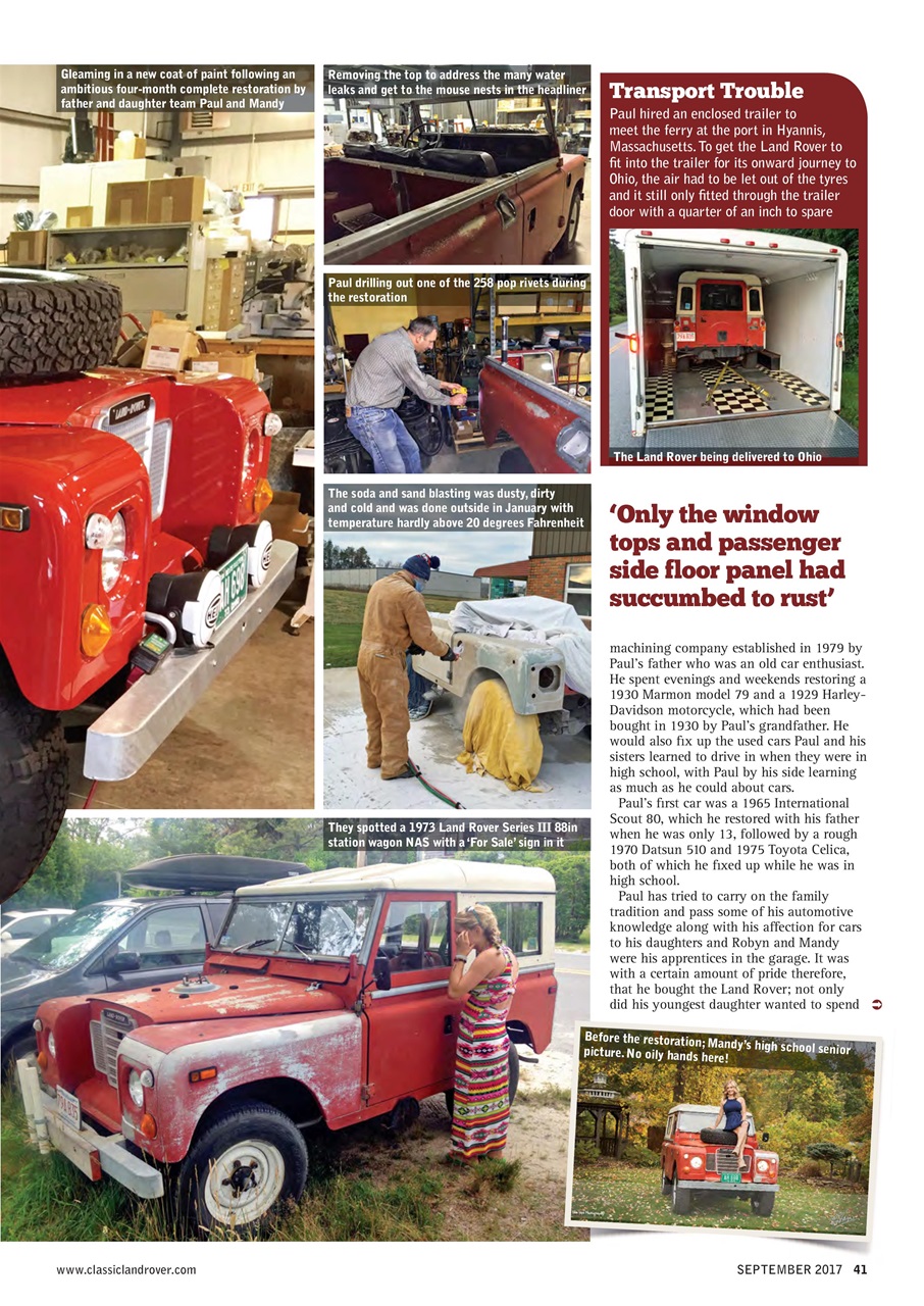 Classic Land Rover Magazine Preview Pages