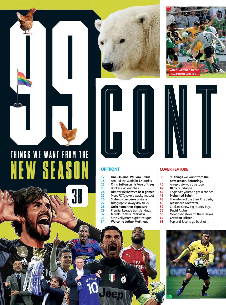 FourFourTwo Preview Pages