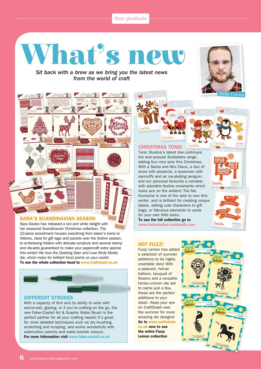 Simply Cards & Papercraft Preview Pages