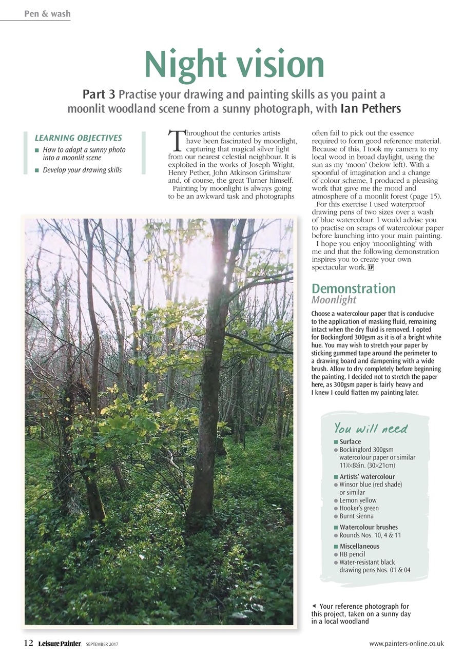 Leisure Painter & The Artist Preview Pages