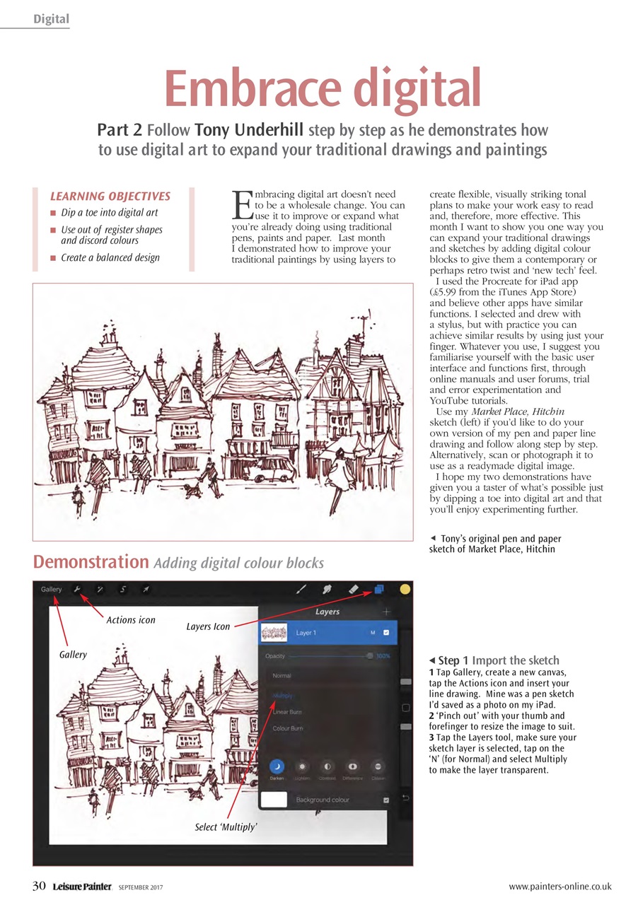 Leisure Painter & The Artist Preview Pages