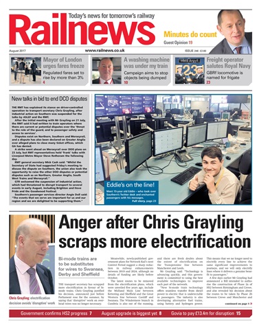 Railnews issue August 2017