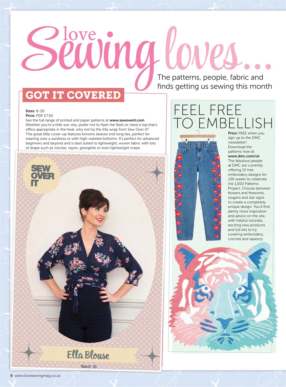 Love Sewing Preview Pages