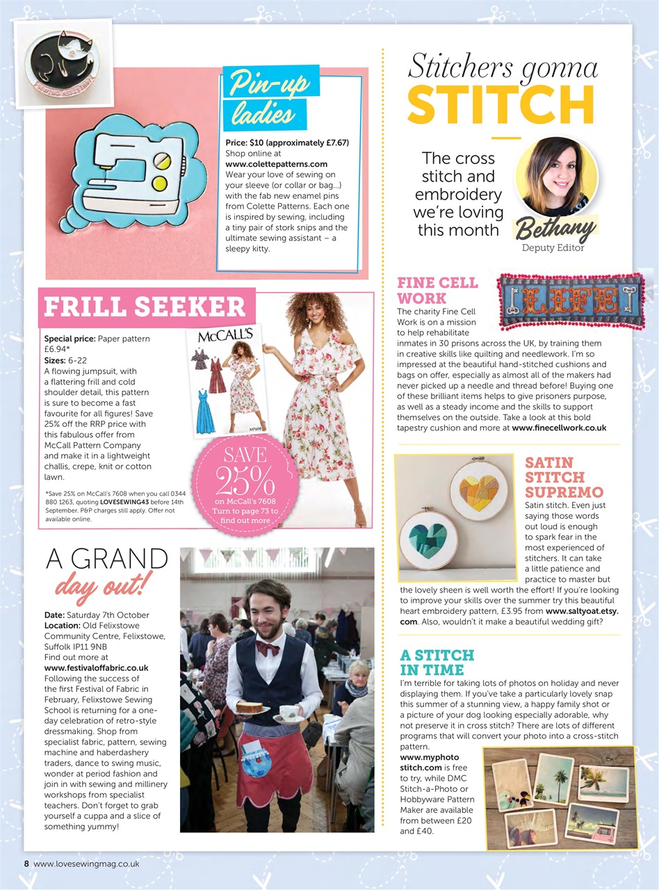 Love Sewing Preview Pages