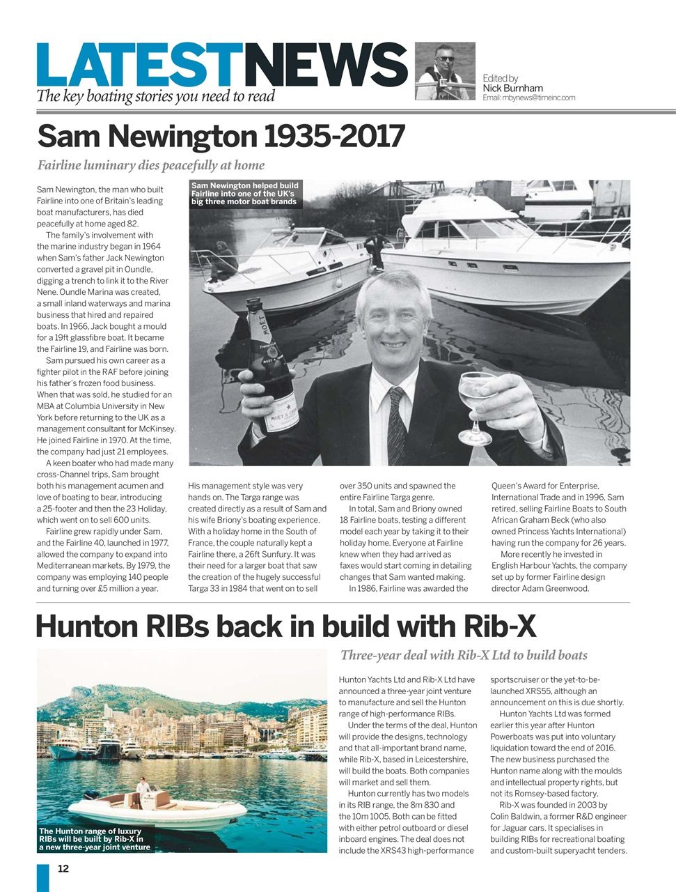 Motorboat & Yachting Preview Pages