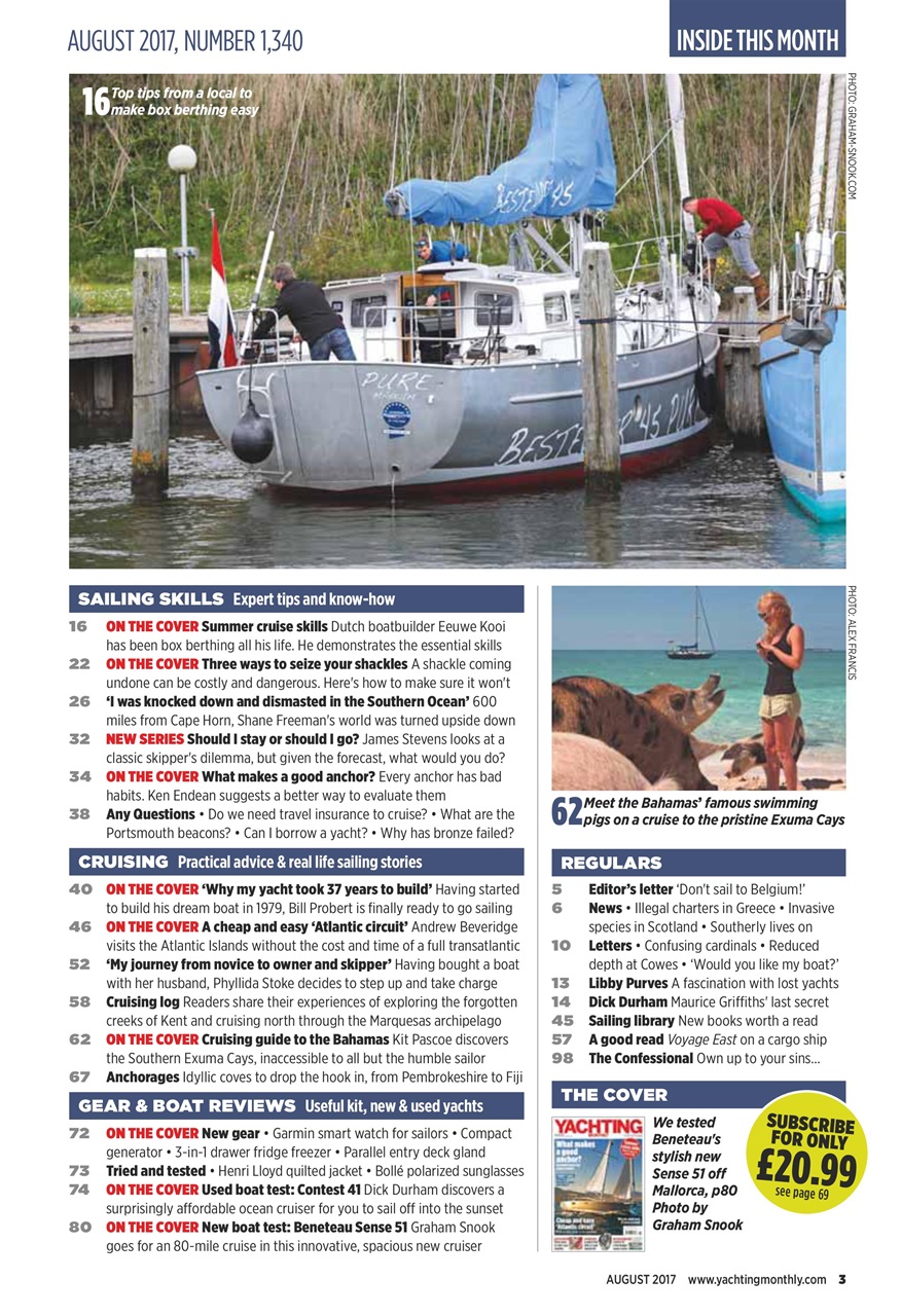 Yachting Monthly Preview Pages
