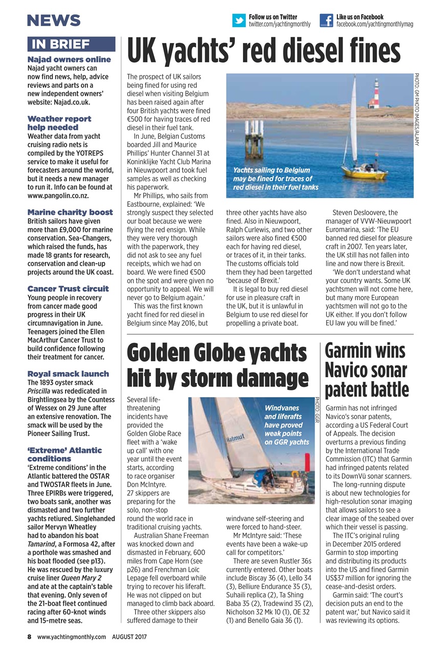 Yachting Monthly Preview Pages