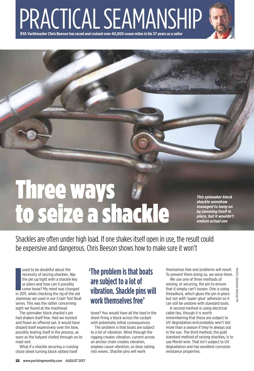 Yachting Monthly Preview Pages