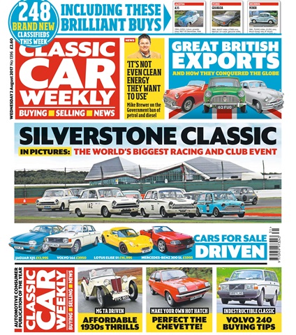 Classic Car Weekly issue 2nd August 2017