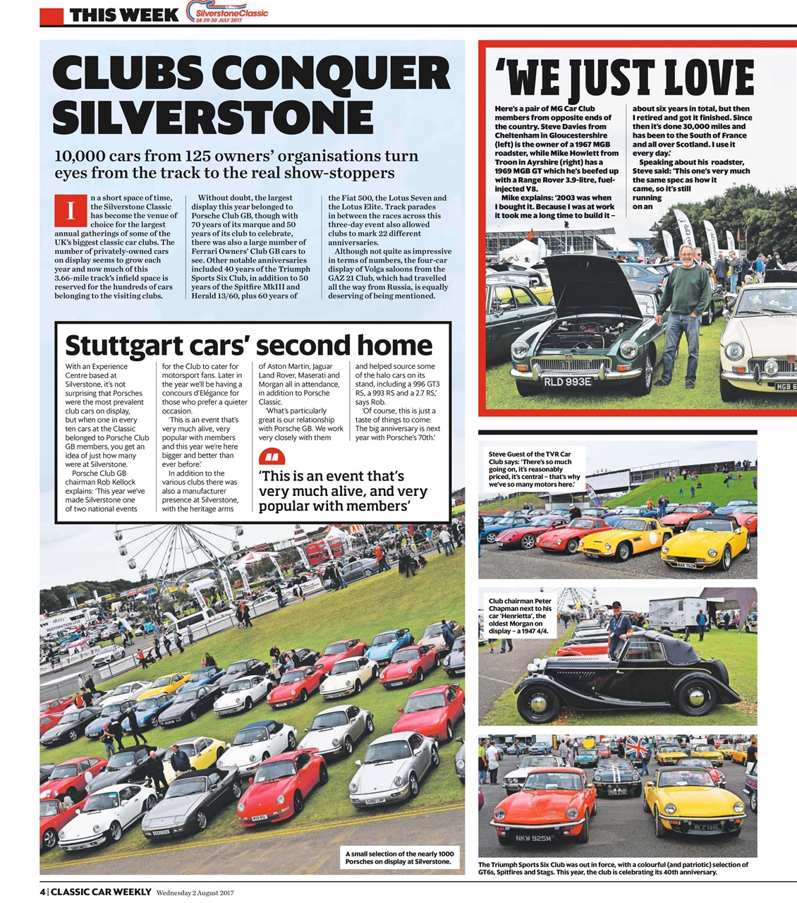 Classic Car Weekly Preview Pages